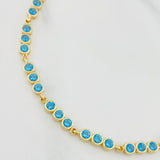 Pulso Tennis Circulos 8.25 g / 19.7 cm / 4.2 mm Oro Amarillo 18K