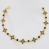 Pulso Flores 7.3 g / 17.8 cm / 3.94 mm Oro Amarillo 18K
