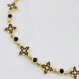 Pulso Flores 7.3 g / 17.8 cm / 3.94 mm Oro Amarillo 18K