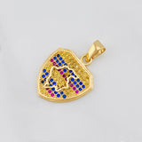 Dije Mapa Colombia 2.7 g / 2.6 cm Oro Amarillo 18K