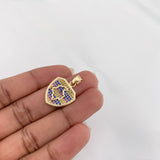 Dije Mapa Colombia 2.7 g / 2.6 cm Oro Amarillo 18K