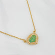Cadena Aro Seguido Corazón 4.8 g / 43 cm / 1.54 mm Oro Amarillo 18K