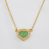 Cadena Aro Seguido Corazón 4.8 g / 43 cm / 1.54 mm Oro Amarillo 18K