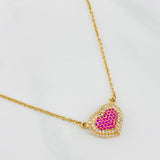 Cadena Aro Seguido Corazon 5 g / 42.8 cm / 1.54 mm Oro Amarillo 18K