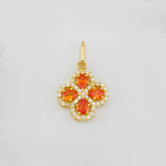 Dije Trebol 1.75g / 2.5cm Oro Amarillo 18K