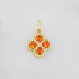 Dije Trébol 1.75 g / 2.2 cm Oro Amarillo 18K