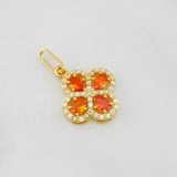 Dije Trébol 1.75 g / 2.2 cm Oro Amarillo 18K