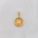 Dije Corona 1.2g / 2.2cm Oro Amarillo 18K