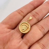 Dije Corona 1.25g / 2.2cm Oro Amarillo 18K