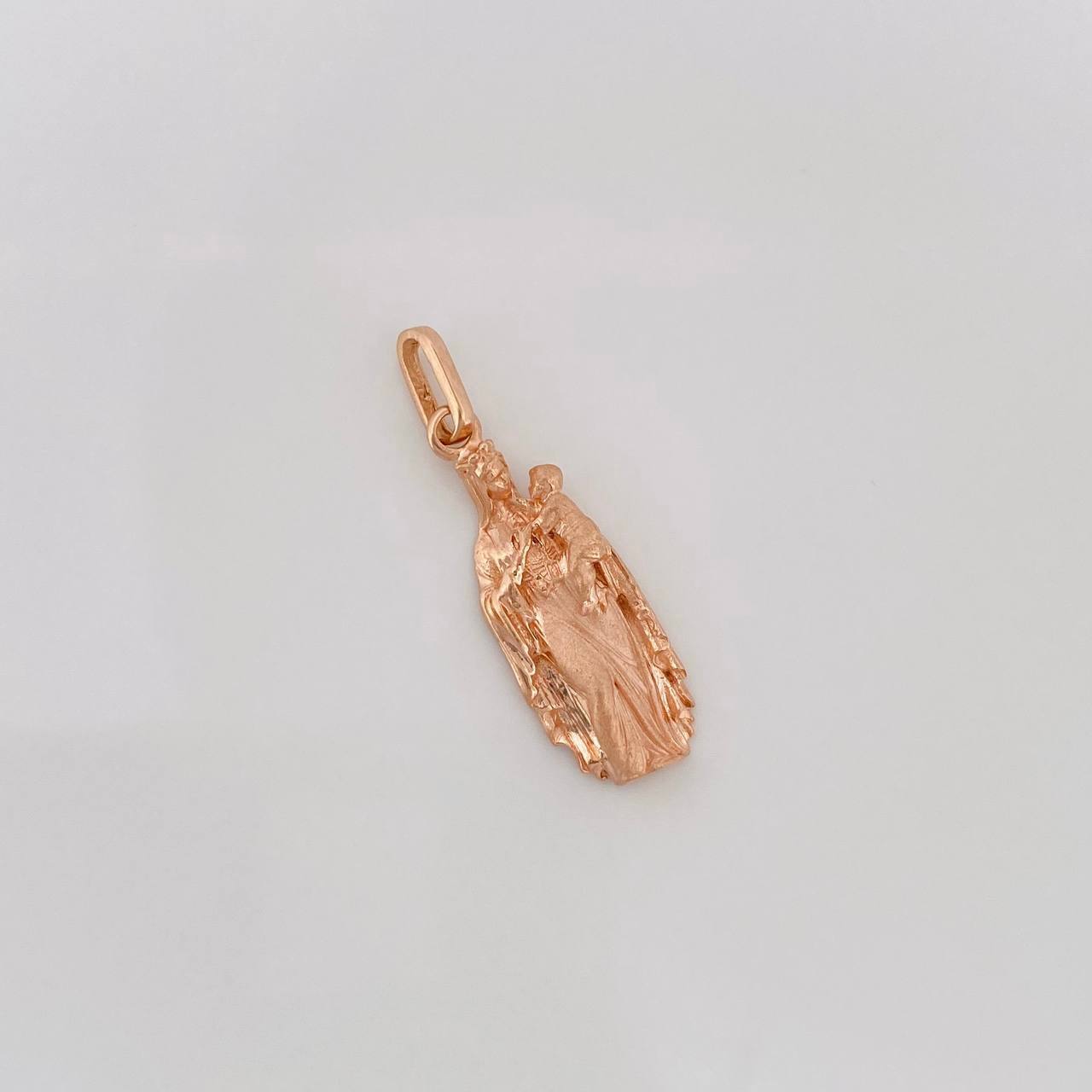 Dije Virgen del Carmen 2.1g / 2.7cm Oro Rosa 18K