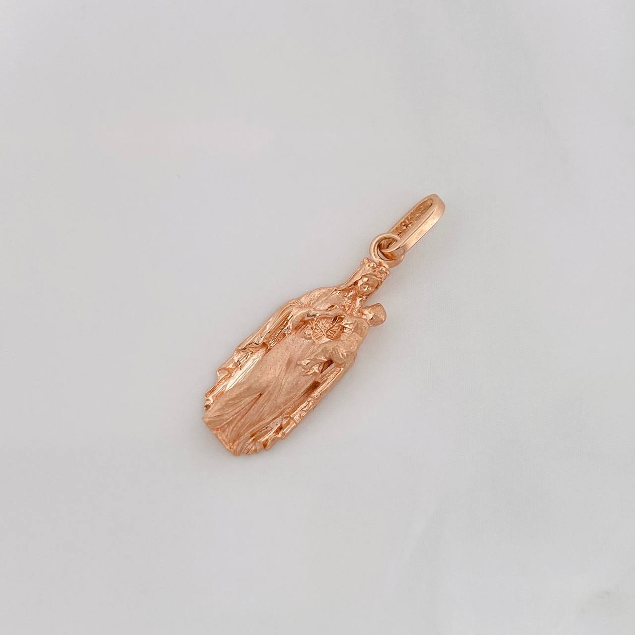 Dije Virgen del Carmen 2.1g / 2.7cm Oro Rosa 18K