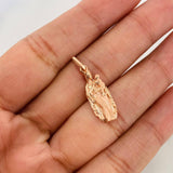 Dije Virgen del Carmen 2.1g / 2.7cm Oro Rosa 18K