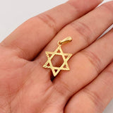 Dije Silueta Estrella 0.7g / 3.5cm Oro Amarillo 18K