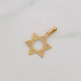 Dije Silueta Estrella 0.7g / 3.5cm Oro Amarillo 18K