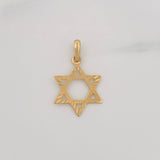 Dije Silueta Estrella 0.7g / 3.5cm Oro Amarillo 18K
