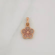 Dije Flor 1.4g / 1.8cm Oro Rosa 18K