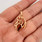 Dije Flork 2.1g / 2.6cm Oro Rosa 18K