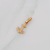 Dije Ancla 0.5g / 1.7cm Oro Rosa 18K