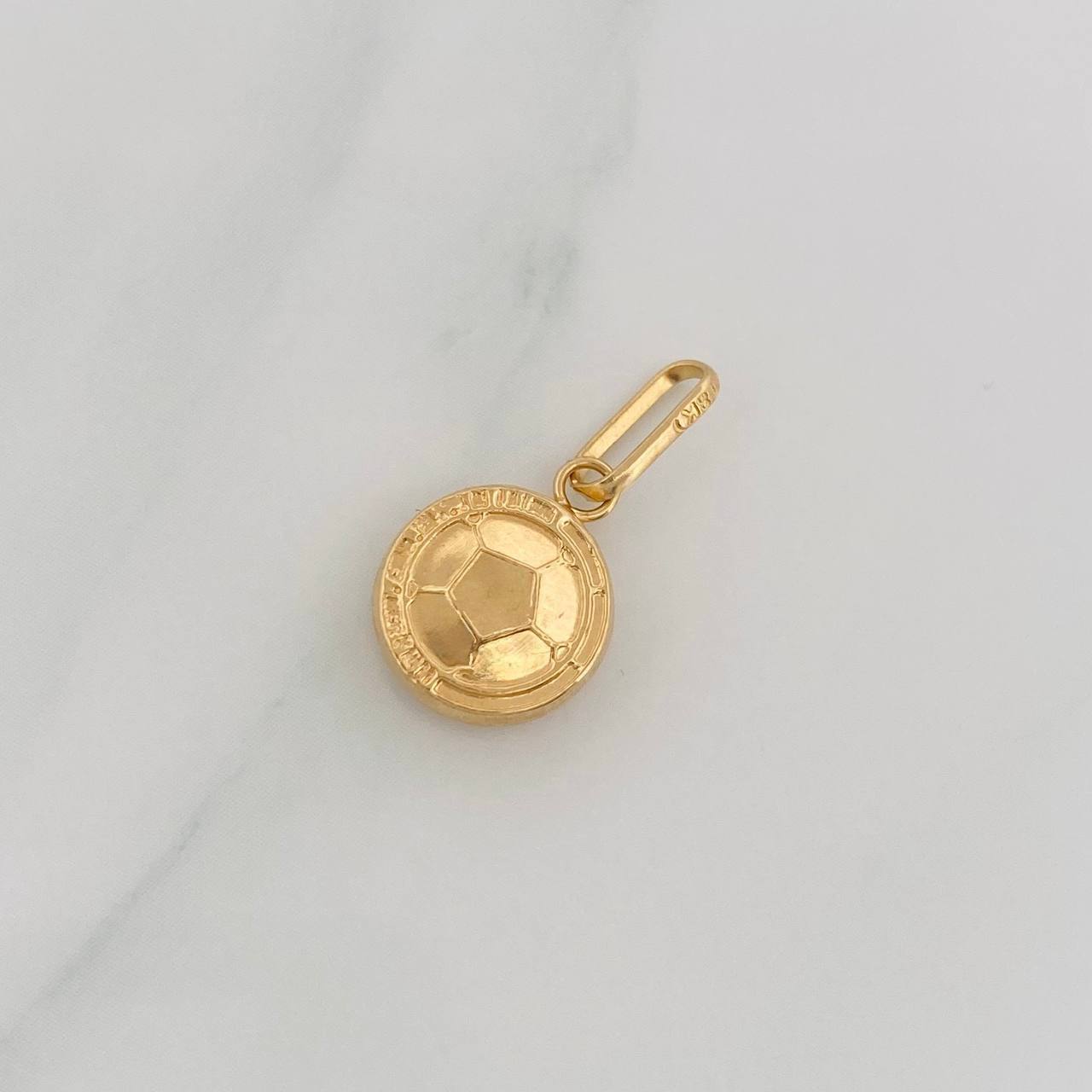 Dije Balón 0.65g / 2cm Oro Amarillo 18K
