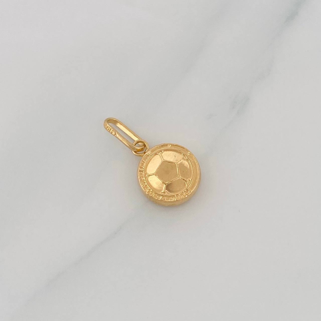 Dije Balón 0.65g / 2cm Oro Amarillo 18K