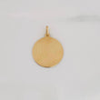 Dije Placa Circulo 1.05g / 2.1cm Oro Amarillo 18K