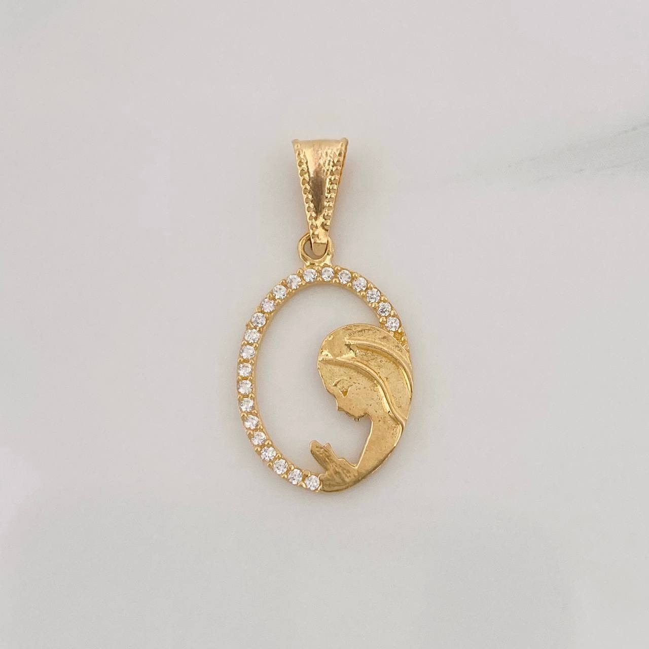 Dije Virgen Maria 1g / 2.5cm Oro Amarillo 18K