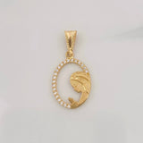 Dije Virgen Maria 1g / 2.5cm Oro Amarillo 18K