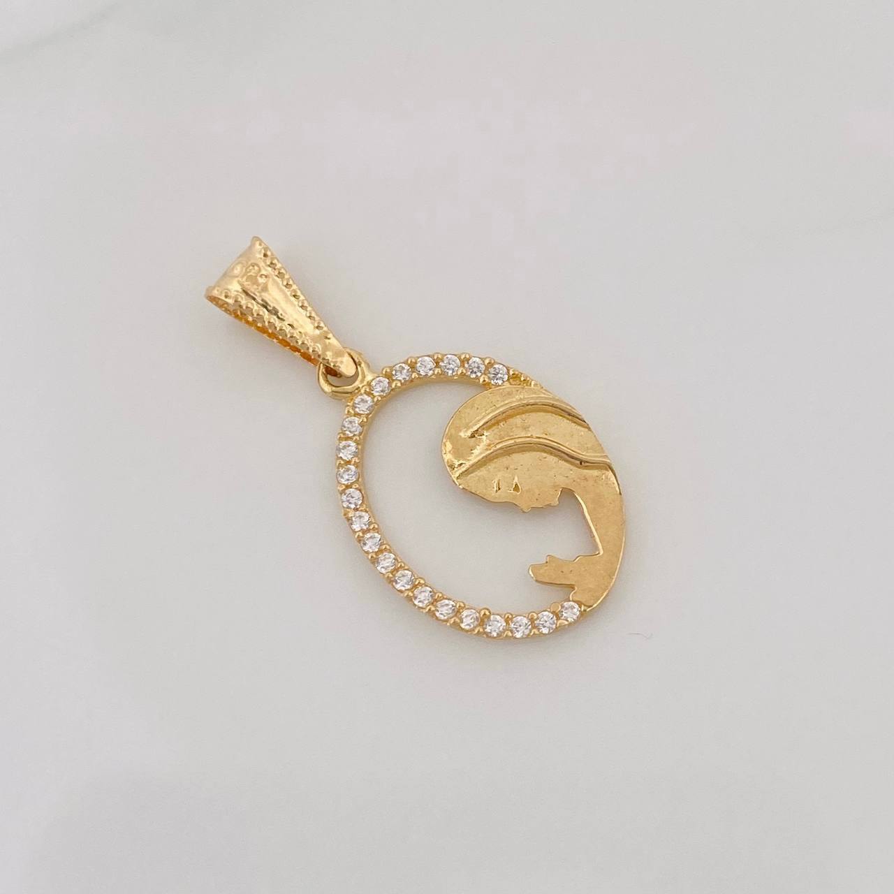 Dije Virgen Maria 1g / 2.5cm Oro Amarillo 18K