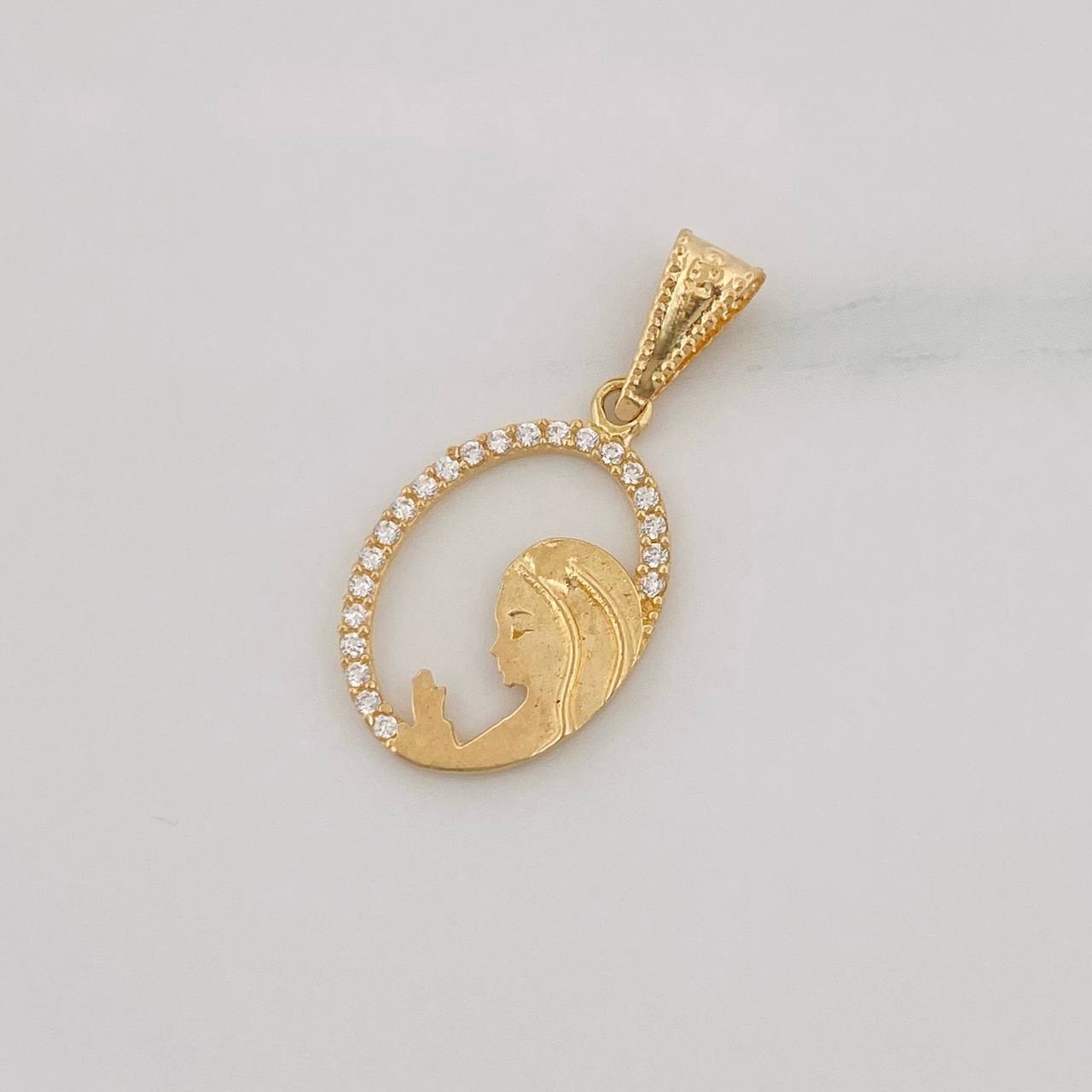 Dije Virgen Maria 1g / 2.5cm Oro Amarillo 18K