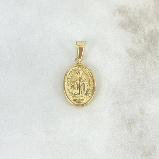 Dije Virgen Milagrosa 1.65gr / 2.9cm / Oro Amarillo 18K *