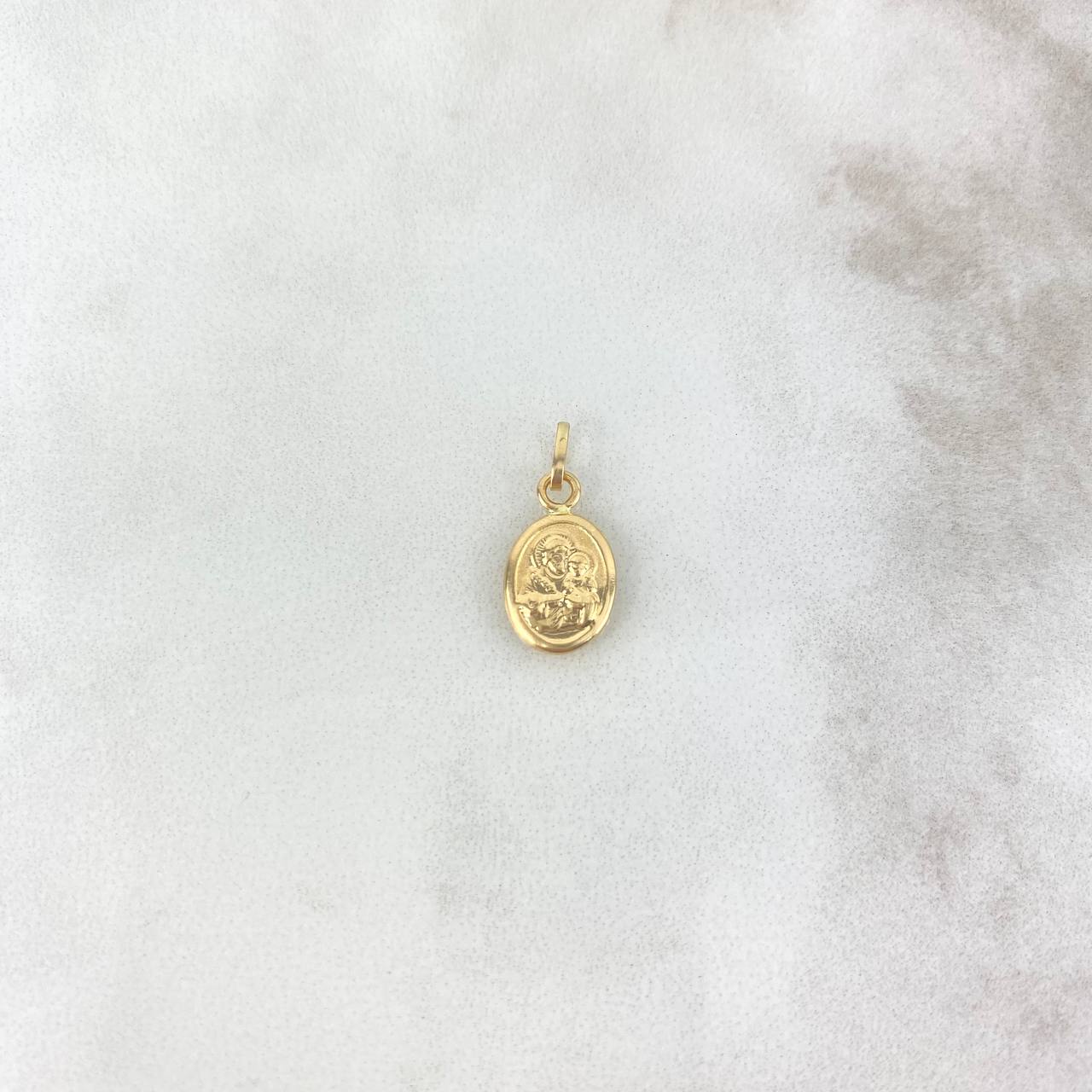 Dije San Jose 0.4gr / 1.6cm / Oro Amarillo *