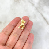 Dije Oso 1.05gr / 1.8cm / Oro Amarillo