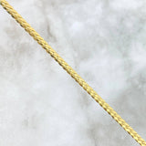 Cadena Serpiente 6gr / 45cm / 3mm Oro Amarillo +3