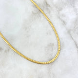 Cadena Serpiente 6gr / 45cm / 3mm Oro Amarillo +3