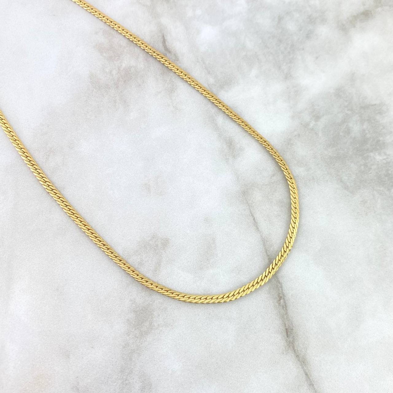 Cadena Serpiente 5.4gr / 50cm / 2.8mm Oro Amarillo +3 ©