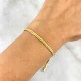 Pulso Serpiente 2.5gr / 19cm / 2.8mm Oro Amarillo +3 ©