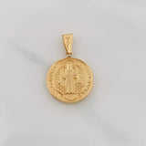 Dije San Benito 2.6g / 3cm Oro Amarillo 18K