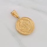 Dije San Benito 2.50g / 3.1cm Oro Amarillo 18K