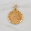 Dije Medalla San Benito 14.55g / 4.1cm Oro Amarillo 18K