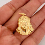 Dije Rostro Cristo 2.55g / 3.4cm Oro Amarillo 18K