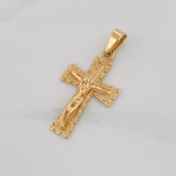 Dije Cruz Cristo 2.85g / 3.5cm Oro Amarillo 18K