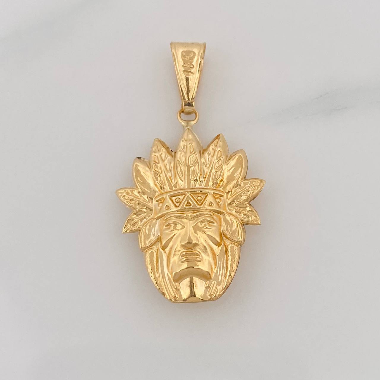 Dije Indio 2g / 3.5cm Oro Amarillo 18K