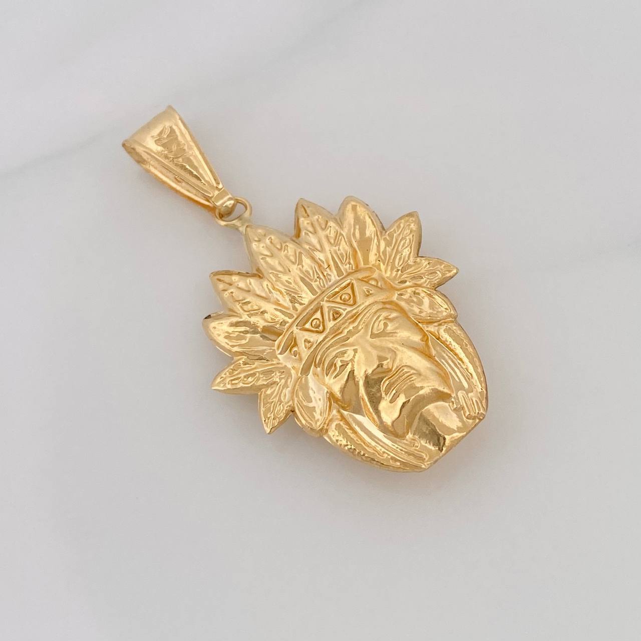 Dije Indio 2g / 3.5cm Oro Amarillo 18K