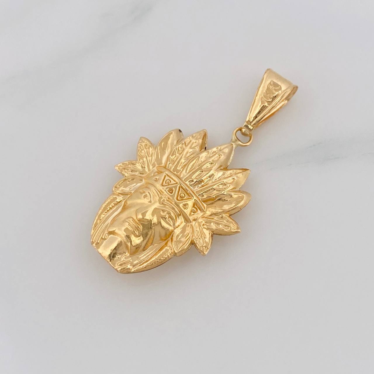 Dije Indio 2g / 3.5cm Oro Amarillo 18K