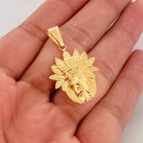 Dije Indio 2g / 3.5cm Oro Amarillo 18K