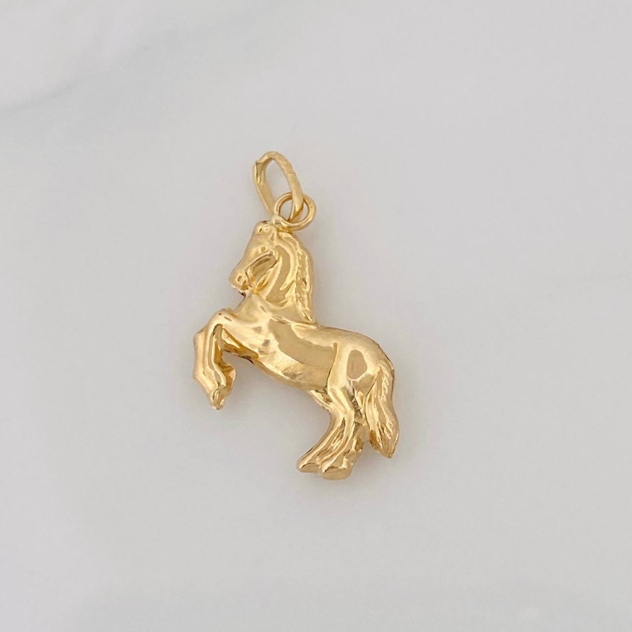 Dije Caballo 0.9g / 2cm Oro Amarillo 18K