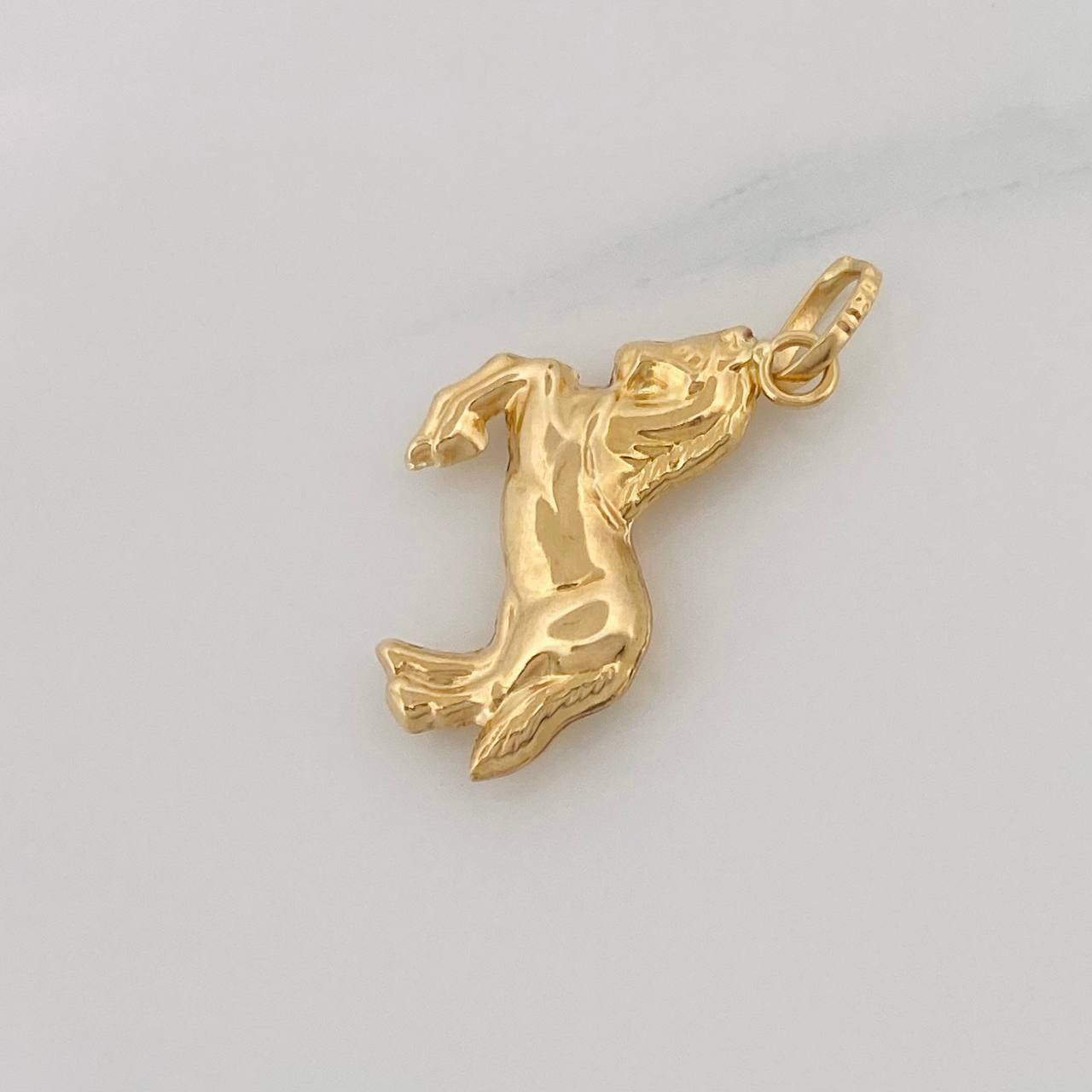 Dije Caballo 0.9g / 2cm Oro Amarillo 18K