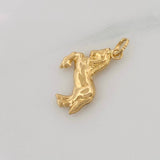 Dije Caballo 0.8g / 2.1cm Oro Amarillo 18K