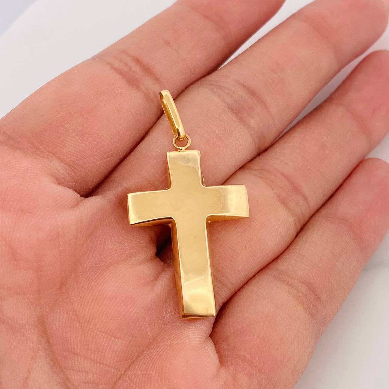 Dije Cruz 1.95g / 4cm Oro Amarillo 18K