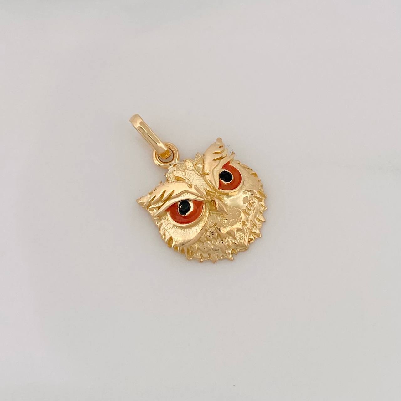 Dije Búho 3g / 2cm Oro Amarillo 18K